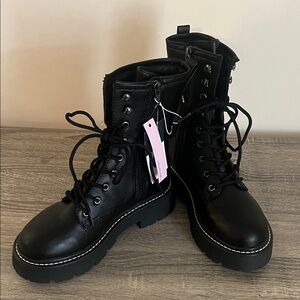 Wild Fable Black Moto Boots